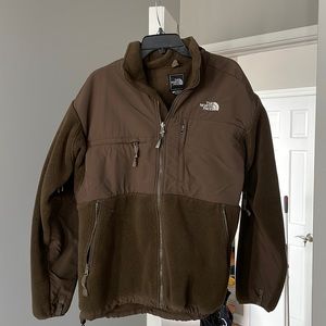 Never worn, mens dark brown north face fleece
